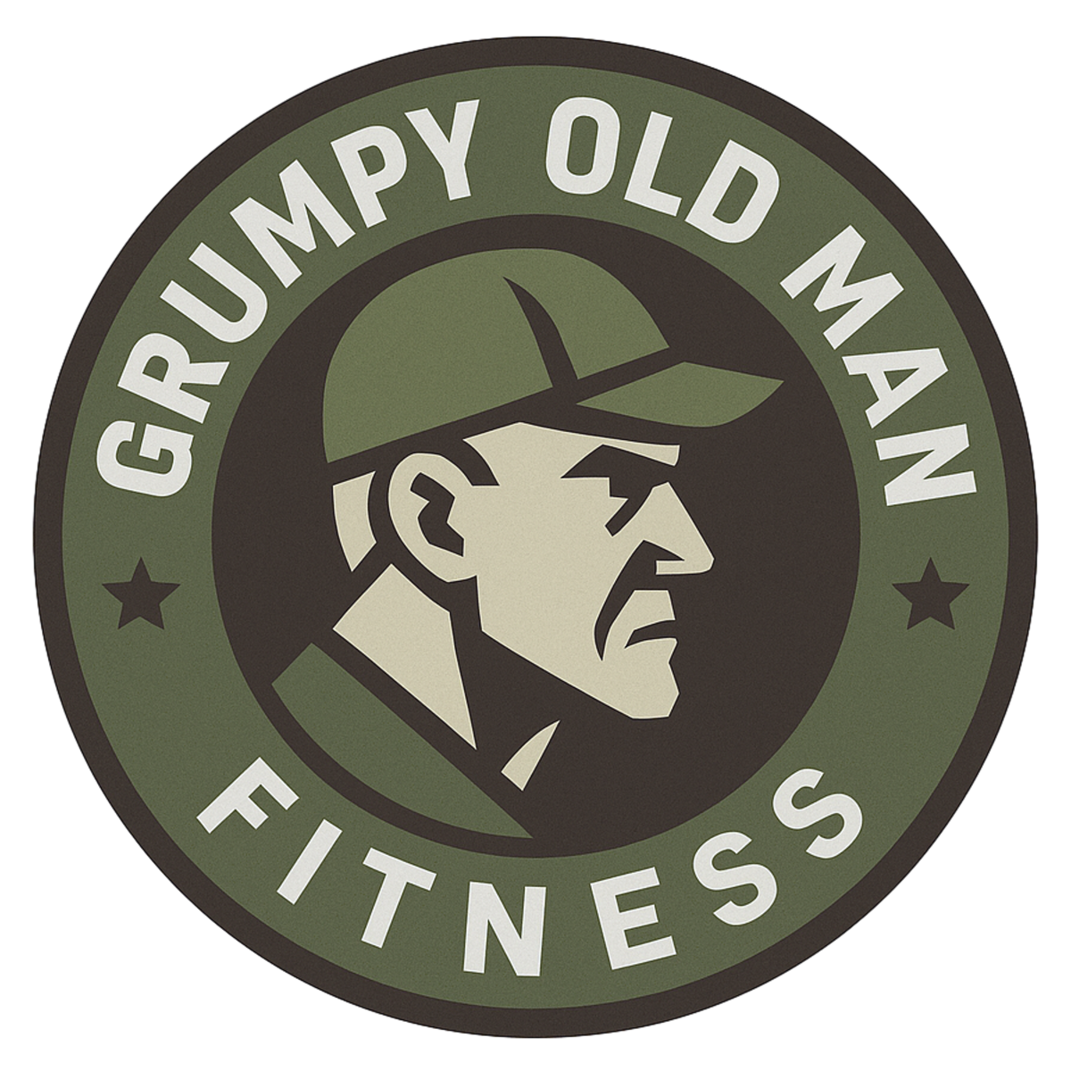 Grumpy Old Man Fitness Logo